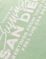 Sweatshirt - Oversized Fit - hellgr&uuml;n