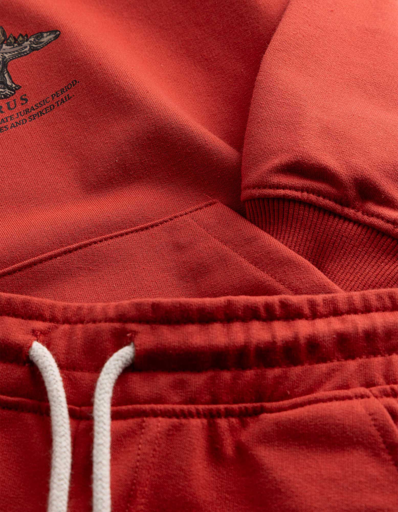 Set aus Sweatshirt und Shorts - Sweat - Dunkelrot