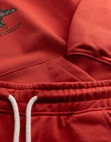 Set aus Sweatshirt und Shorts - Sweat - Dunkelrot