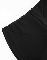 Palazzo kelnės - Tamprus juosmuo - juodas