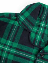 Pyjama Set aus Sweatshirt und Hose - Knopfverschluss - dunkelblau