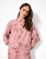 Allover-Print - Rosa