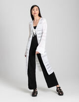 Longcardigan - Feinstrick