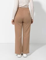 Pantaloni - Piega - marrone