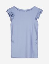 T-shirt - Mode de maternité - Bleu clair