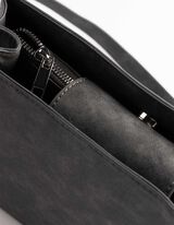 Tasche - Kunstleder - schwarz