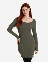 Strickkleid - Viskose-Mix