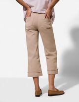 Kalhoty - Vysok&yacute; pas - b&eacute;žov&aacute;