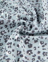 Robe de grossesse - Cordon coulissant sous tunnel à la base - Vert