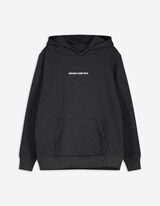 Sweatshirt - Stickerei - dunkelgrau
