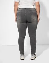 Jeggings - Skinny Fit - grau