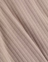 Longsleeve - Geribde structuur - beige