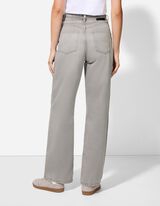 Jeans - Straight fit - grigio