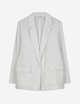 Blazer - Righe - bianco