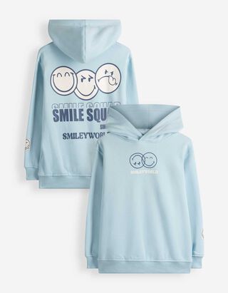 Sweatshirt - SmileyWorld&reg; - Lichtblauw