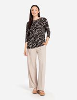 Kelnės - Plisavimas - baltas