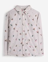 Hemd - Christmas - Beige