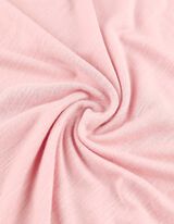 Ujjatlan felső - Azs&uacute;rrmint&aacute;s - rozsaszin