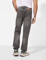 Jeans - Slim Fit - grau