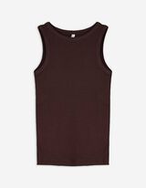 Top sans manches - Marron foncé