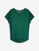 T-shirt - Contenuto di modal - verde scuro
