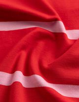 T-Shirt-Kleid - gerade geschnitten - rot