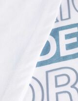 T-s&auml;rk - tr&uuml;kis - valge