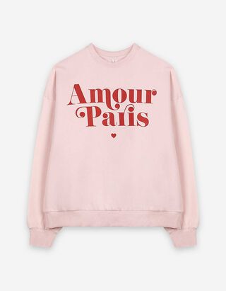 Sweatshirt - roze