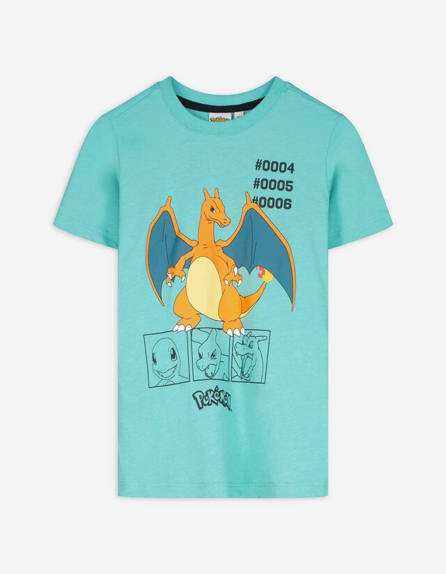 Póló - Pokémon - turkiz