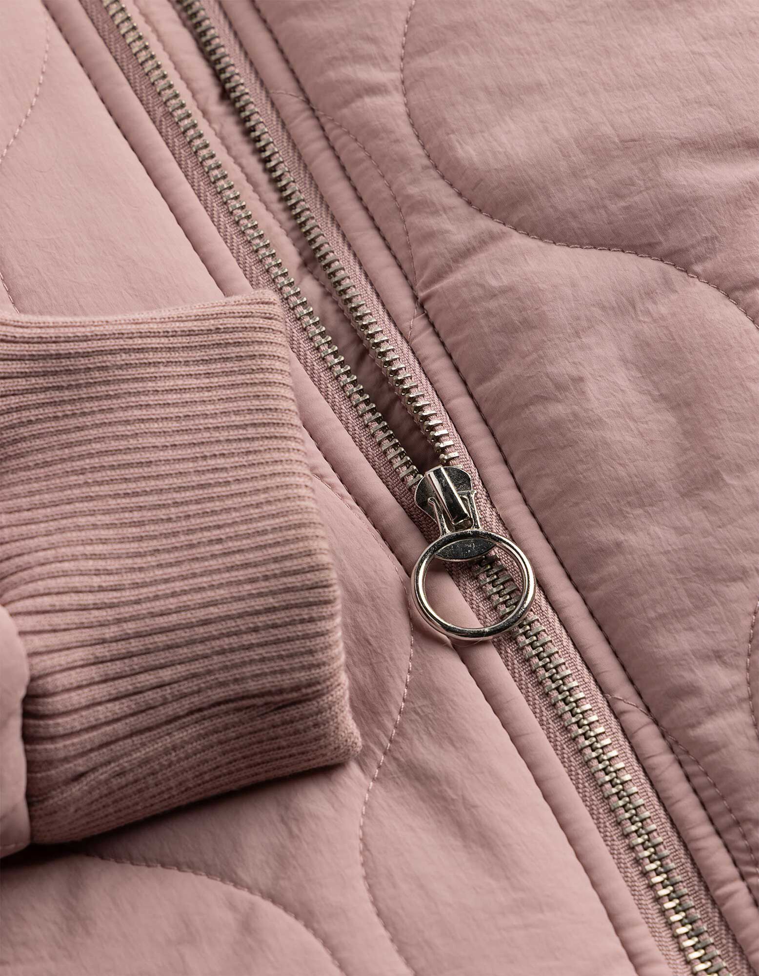 Blouson - einfarbig - rosa