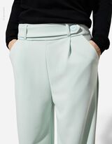 Culotte - Webstoff - gr&uuml;n