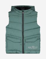 Bodywarmer - Opgestikte zakken - groen