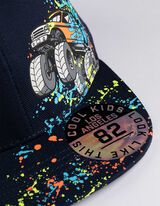 Bejzbol kačket - Print - tamno-plava