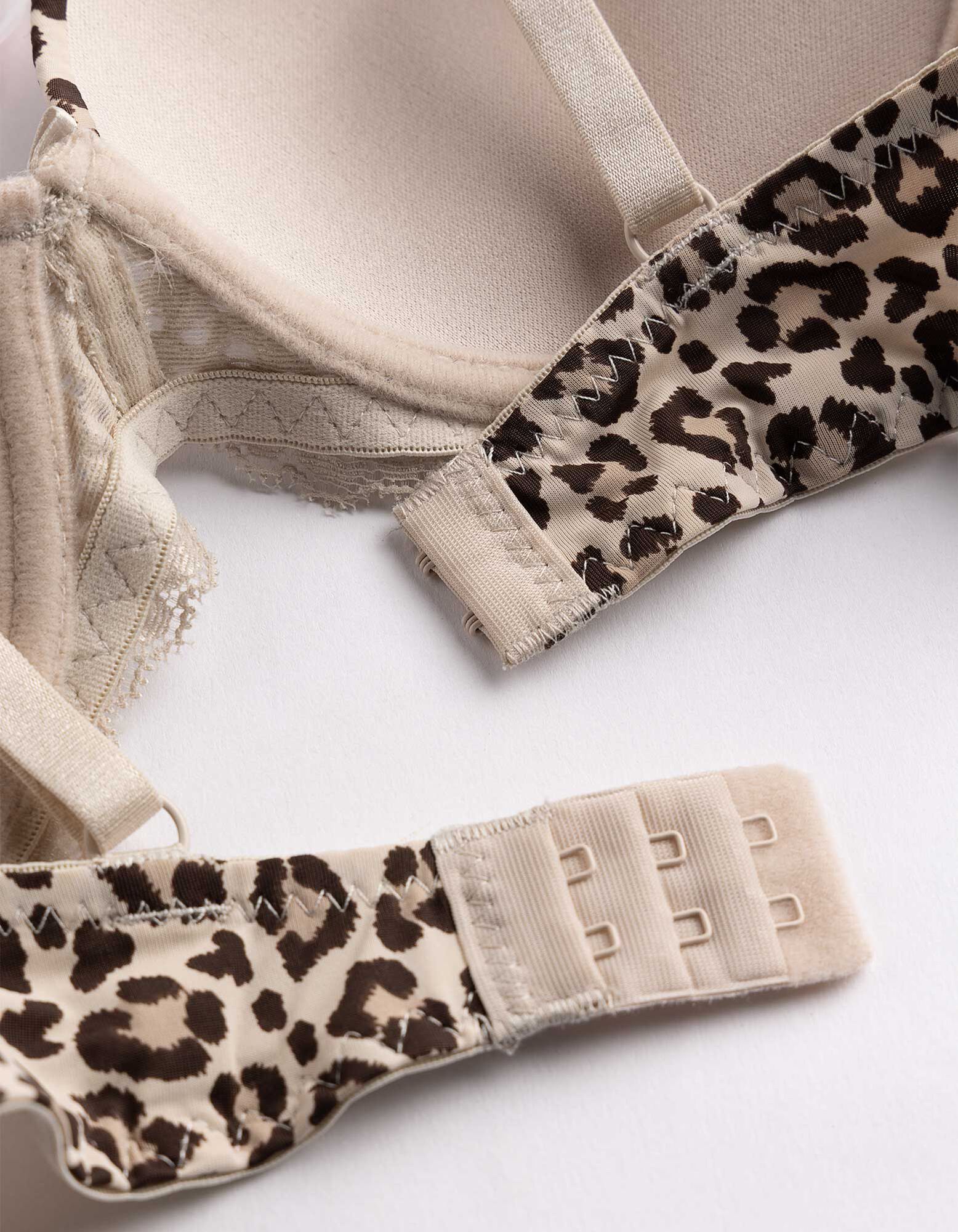 Soutien-gorge ampliforme - avec &eacute;trier - beige
