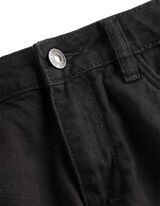 Jeansshorts - Destroyed - schwarz