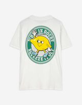 Tričko - Zadná potlač - biely