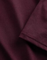 Langarmshirt - Dreiviertel&auml;rmel - Lila