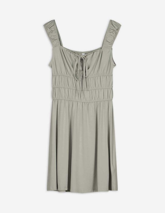 Kleid - Viskose-Anteil - hellgrün