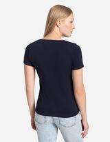 Marškinėliai - Pagrindinis - tamsiai melynas