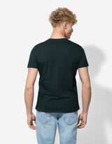 Tričko - Potisk - tyrkysova