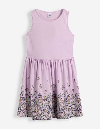 Kleid - Print - Rosa