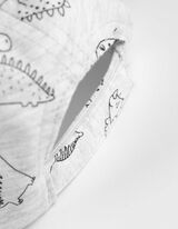 Kapa - Print po čitavoj povr&scaron;ini - svijetlo siva