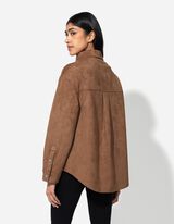 &scaron;varkas -mar&scaron;kiniai - Odos imitacija - rudas