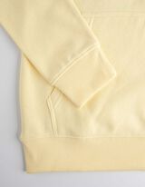 Dukserica sa kapuljačom - Kengur džep - svetlo-zuta