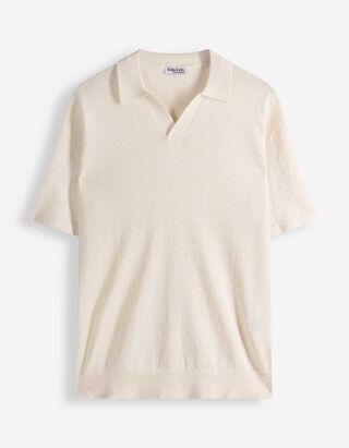 Poloko&scaron;ile - Klasick&yacute; střih Regular Fit - b&iacute;l&aacute;