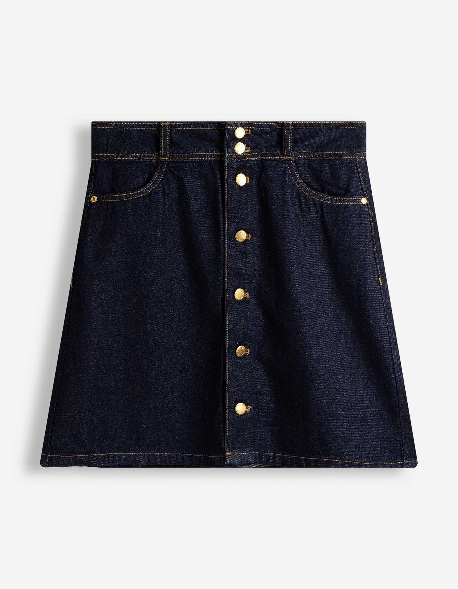 Jeansrock - dark blue denim - Dunkelblau