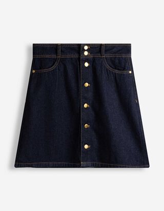Jeansrock - dark blue denim - Dunkelblau