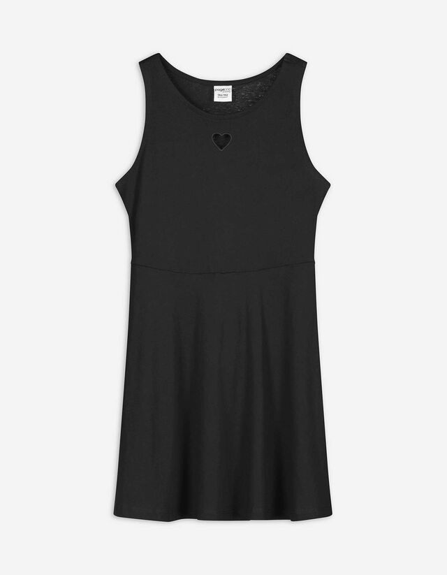 Robe - Découpes - Noir