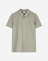 Camicia - Misto lino - verde chiaro
