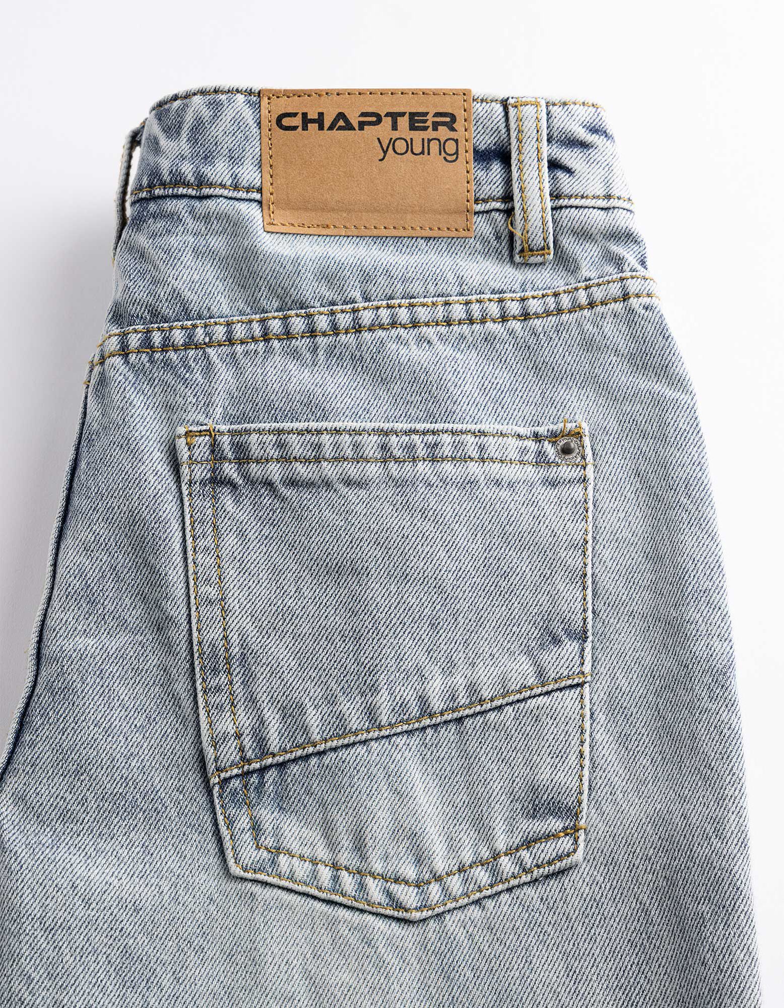Jeans - Loose Fit - Hellblau